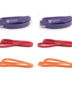 Wolverson Fitness Wolverson Power / Resistance Bands New Gear 21 Wolverson Fitness Wolverson Power / Resistance Bands New Gear