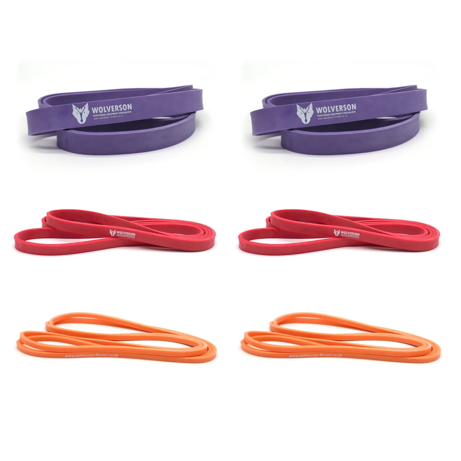 Wolverson Fitness Wolverson Power / Resistance Bands New Gear 10 Wolverson Fitness Wolverson Power / Resistance Bands New Gear