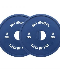 Wolverson Fitness Bison Rubber 0.5kg - 2.5kg Fractional Plate Set New Gear