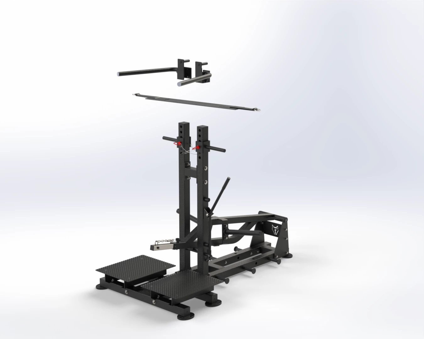 Wolverson Fitness Wolverson Belt Squat Machine 8 Wolverson Fitness Wolverson Belt Squat Machine
