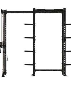 Wolverson Fitness Bison Compact Rack With Single Pulley Attachment