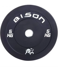 Wolverson Fitness Bison Black Bumper Plates New Gear 21 Wolverson Fitness Bison Black Bumper Plates New Gear