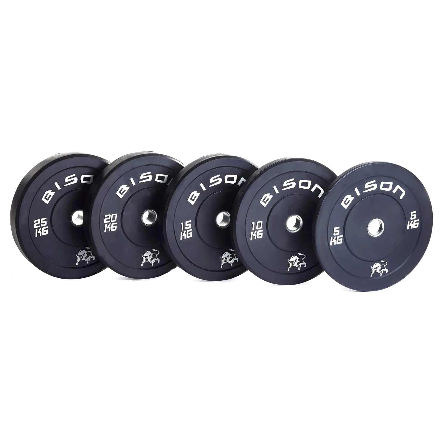 Wolverson Fitness Bison Black Bumper Plates New Gear 3 Wolverson Fitness Bison Black Bumper Plates New Gear