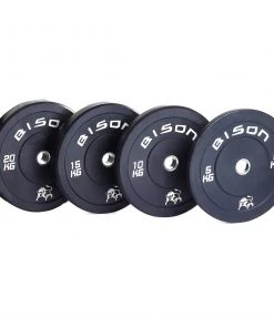 Wolverson Fitness Bison Black Bumper Plates New Gear 19 Wolverson Fitness Bison Black Bumper Plates New Gear