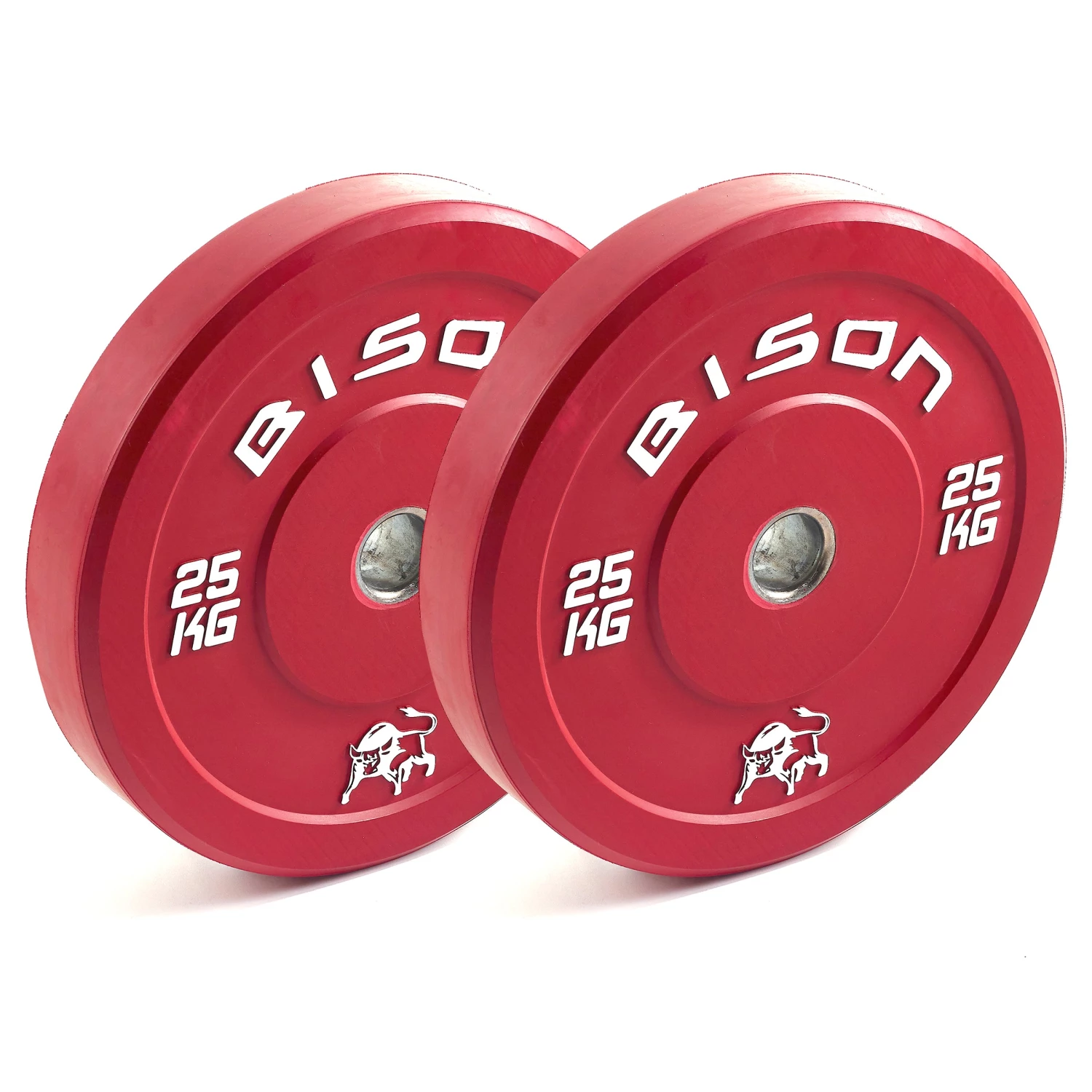 Wolverson Fitness New Gear Bison Colour Bumper Plates 14 Wolverson Fitness New Gear Bison Colour Bumper Plates