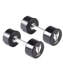 Wolverson Fitness Dumbbells Wolverson PU Dumbbell 30 Pair Set With Rack 30 Wolverson Fitness Dumbbells Wolverson PU Dumbbell 30 Pair Set With Rack