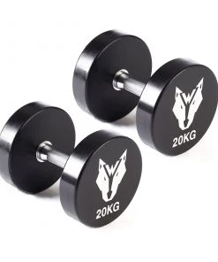 Wolverson Fitness Dumbbells Wolverson PU Dumbbell 30 Pair Set With Rack 35 Wolverson Fitness Dumbbells Wolverson PU Dumbbell 30 Pair Set With Rack