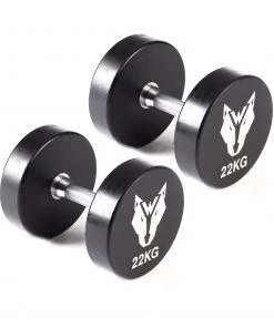 Wolverson Fitness Dumbbells Wolverson PU Dumbbell 30 Pair Set With Rack 36 Wolverson Fitness Dumbbells Wolverson PU Dumbbell 30 Pair Set With Rack