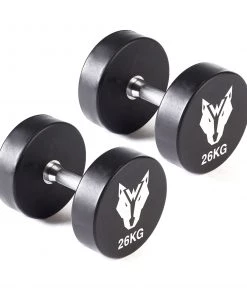 Wolverson Fitness Dumbbells Wolverson PU Dumbbell 30 Pair Set With Rack 38 Wolverson Fitness Dumbbells Wolverson PU Dumbbell 30 Pair Set With Rack