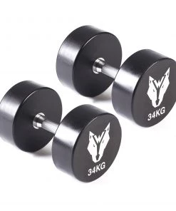 Wolverson Fitness Dumbbells Wolverson PU Dumbbell 30 Pair Set With Rack 42 Wolverson Fitness Dumbbells Wolverson PU Dumbbell 30 Pair Set With Rack