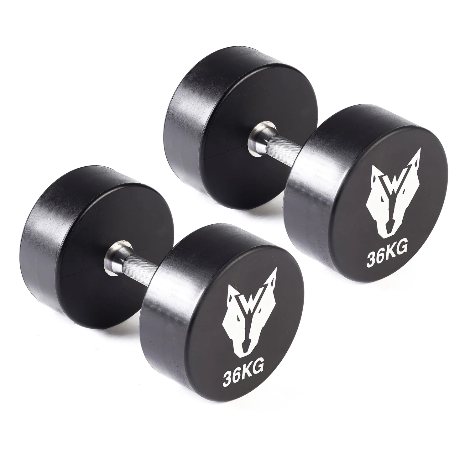 Wolverson Fitness Dumbbells Wolverson PU Dumbbell 30 Pair Set With Rack 20 Wolverson Fitness Dumbbells Wolverson PU Dumbbell 30 Pair Set With Rack