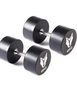 Wolverson Fitness Dumbbells Wolverson PU Dumbbell 30 Pair Set With Rack 48 Wolverson Fitness Dumbbells Wolverson PU Dumbbell 30 Pair Set With Rack