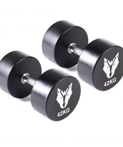 Wolverson Fitness Dumbbells Wolverson PU Dumbbell 30 Pair Set With Rack 45 Wolverson Fitness Dumbbells Wolverson PU Dumbbell 30 Pair Set With Rack
