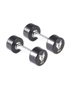 Wolverson Fitness Dumbbells Wolverson PU Dumbbell 30 Pair Set With Rack