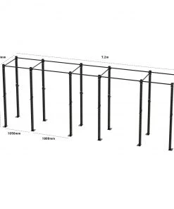 Wolverson Fitness Bison Series - 6 Bay Freestanding Rig