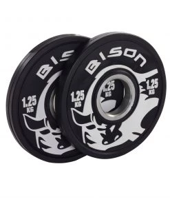 Wolverson Fitness Bison Black Fractional Plates New Gear