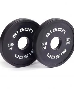 Wolverson Fitness Bison Black Fractional Plates New Gear