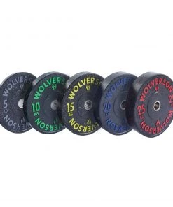 Wolverson Fitness New Gear Wolverson Hybrid Bumper Plates