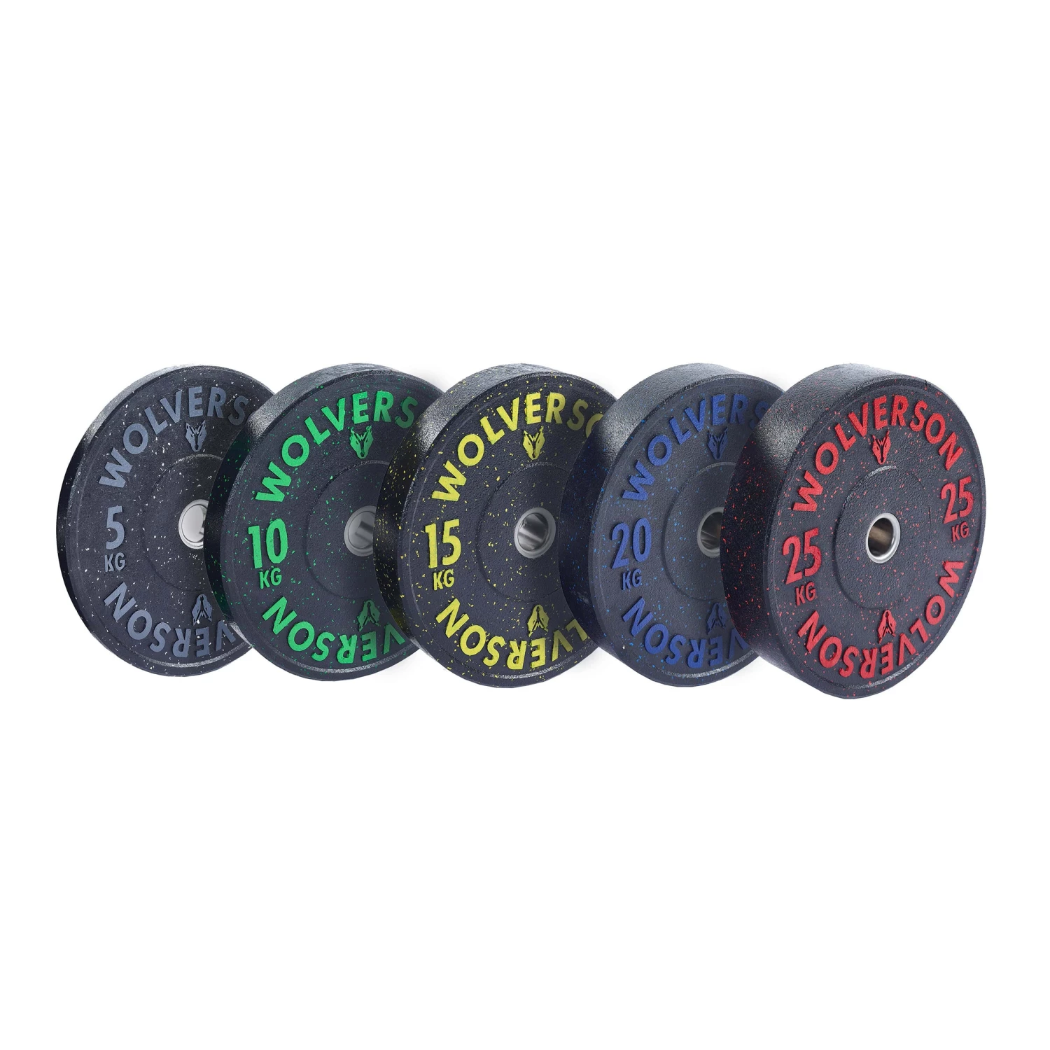 Wolverson Fitness New Gear Wolverson Hybrid Bumper Plates 3 Wolverson Fitness New Gear Wolverson Hybrid Bumper Plates