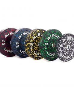 Wolverson Fitness New Gear Bison Hi-Impact Bumper Plates