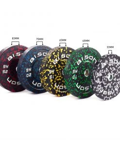 Wolverson Fitness New Gear Bison Hi-Impact Bumper Plates