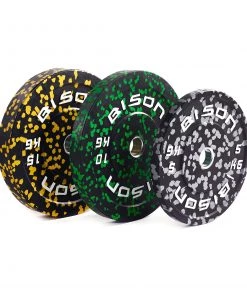 Wolverson Fitness New Gear Bison Hi-Impact Bumper Plates 19 Wolverson Fitness New Gear Bison Hi-Impact Bumper Plates
