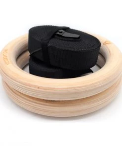 Wolverson Fitness Wolverson Wooden Competition Rings New Gear