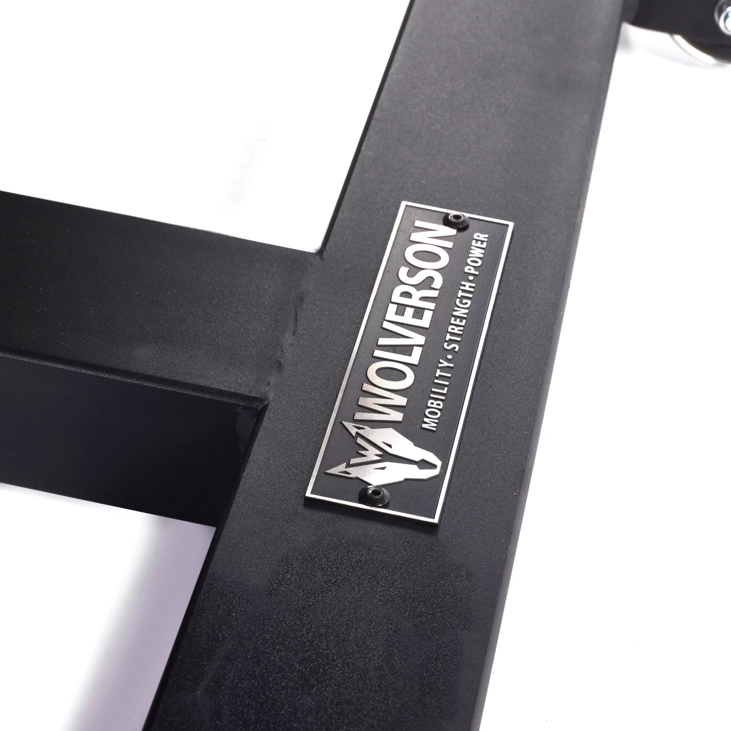 Wolverson Fitness Bison Series Mobile Squat Stand 8 Wolverson Fitness Bison Series Mobile Squat Stand