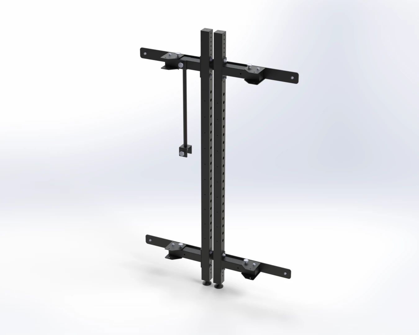 Wolverson Fitness Wolverson Folding Rack - Compact 4 Wolverson Fitness Wolverson Folding Rack - Compact