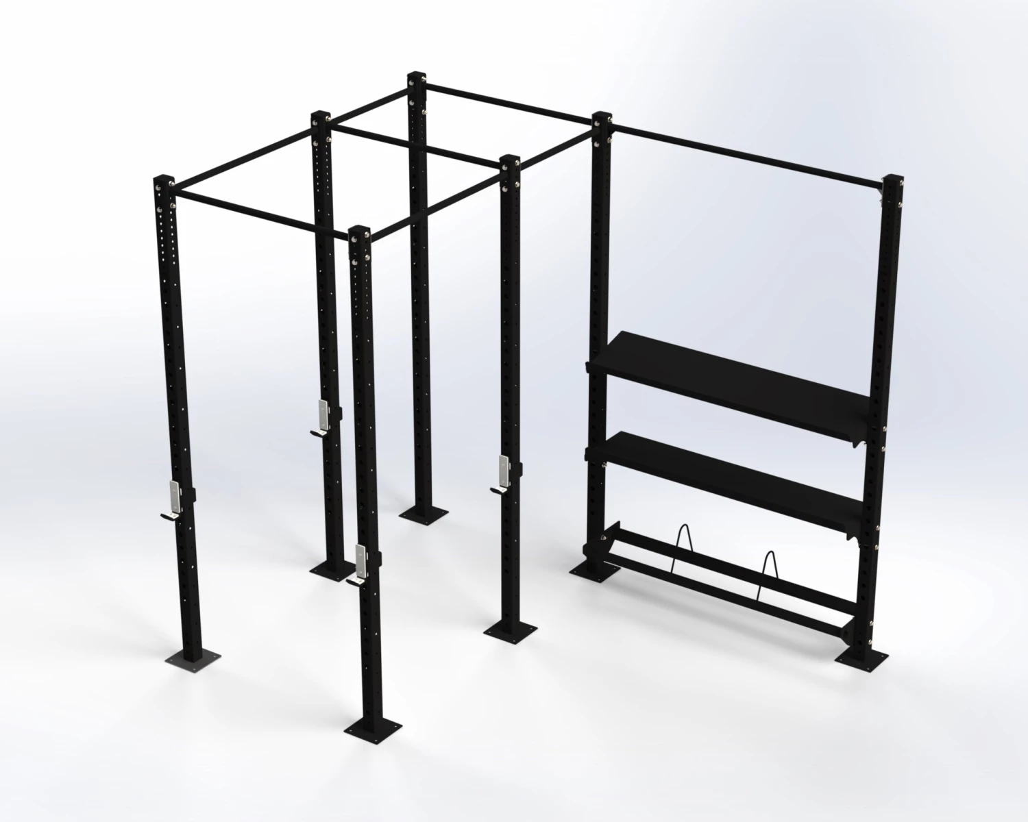 Wolverson Fitness New Gear Bison Series 2 Bay Rig + Storage Pod 3 Wolverson Fitness New Gear Bison Series 2 Bay Rig + Storage Pod