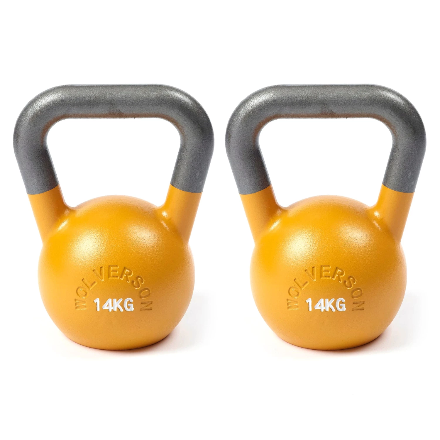 Wolverson Fitness New Gear Wolverson Coloured Cast Iron Kettlebells 20 Wolverson Fitness New Gear Wolverson Coloured Cast Iron Kettlebells