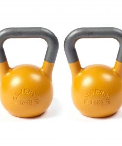 Wolverson Fitness New Gear Wolverson Coloured Cast Iron Kettlebells 40 Wolverson Fitness New Gear Wolverson Coloured Cast Iron Kettlebells