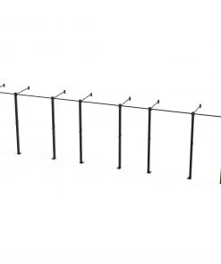 Wolverson Fitness Bison Series - 4 Bay Wall Mounted Rig New Gear