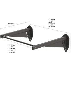 Wolverson Fitness Wolverson Wall Mounted Pull Up Bar New Gear 11 Wolverson Fitness Wolverson Wall Mounted Pull Up Bar New Gear