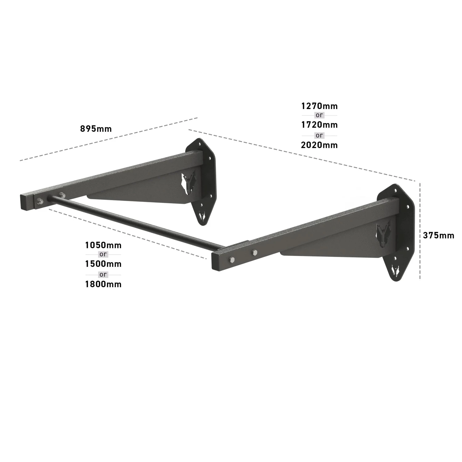 Wolverson Fitness Wolverson Wall Mounted Pull Up Bar New Gear 7 Wolverson Fitness Wolverson Wall Mounted Pull Up Bar New Gear