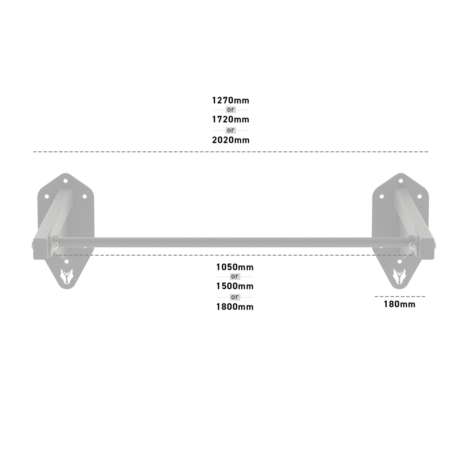 Wolverson Fitness Wolverson Wall Mounted Pull Up Bar New Gear 6 Wolverson Fitness Wolverson Wall Mounted Pull Up Bar New Gear