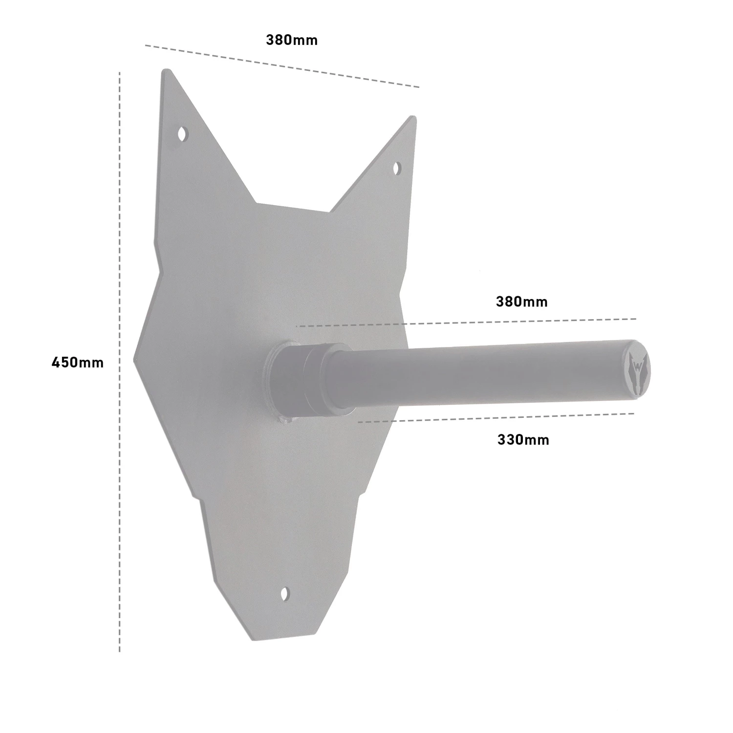 Wolverson Fitness Wolverson Wall Mounted Plate Storage 4 Wolverson Fitness Wolverson Wall Mounted Plate Storage