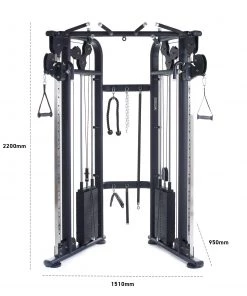 Wolverson Fitness Wolverson Dual Adjustable Pulley Machine New Gear