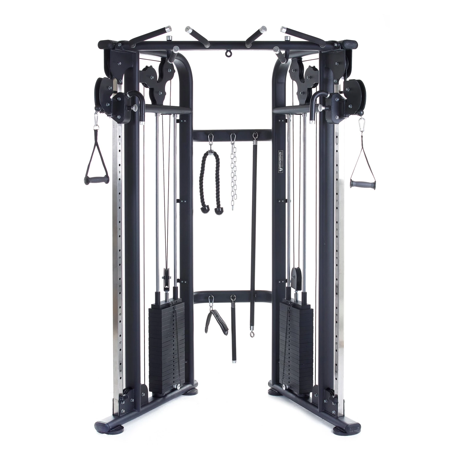 Wolverson Fitness Wolverson Dual Adjustable Pulley Machine New Gear 3 Wolverson Fitness Wolverson Dual Adjustable Pulley Machine New Gear