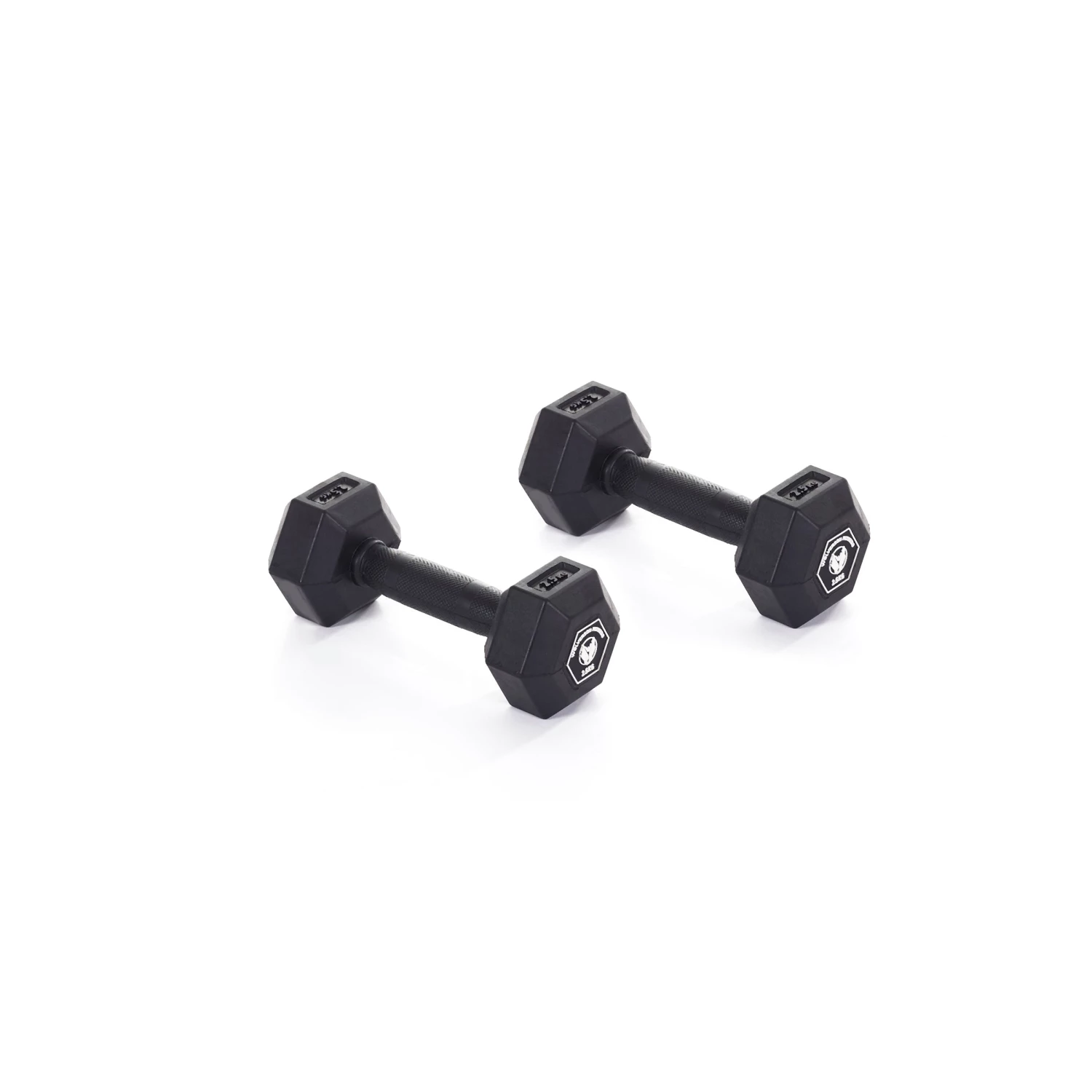 Wolverson Fitness Wolverson Rubber HEX Dumbbell Pairs 3 Wolverson Fitness Wolverson Rubber HEX Dumbbell Pairs