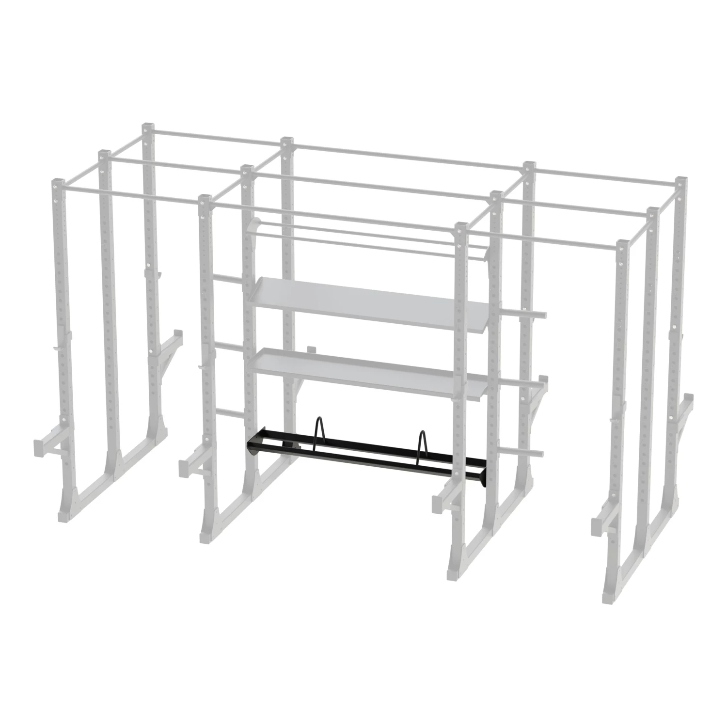 Wolverson Fitness New Gear Bison Series - Bumper Storage Shelf 4 Wolverson Fitness New Gear Bison Series - Bumper Storage Shelf