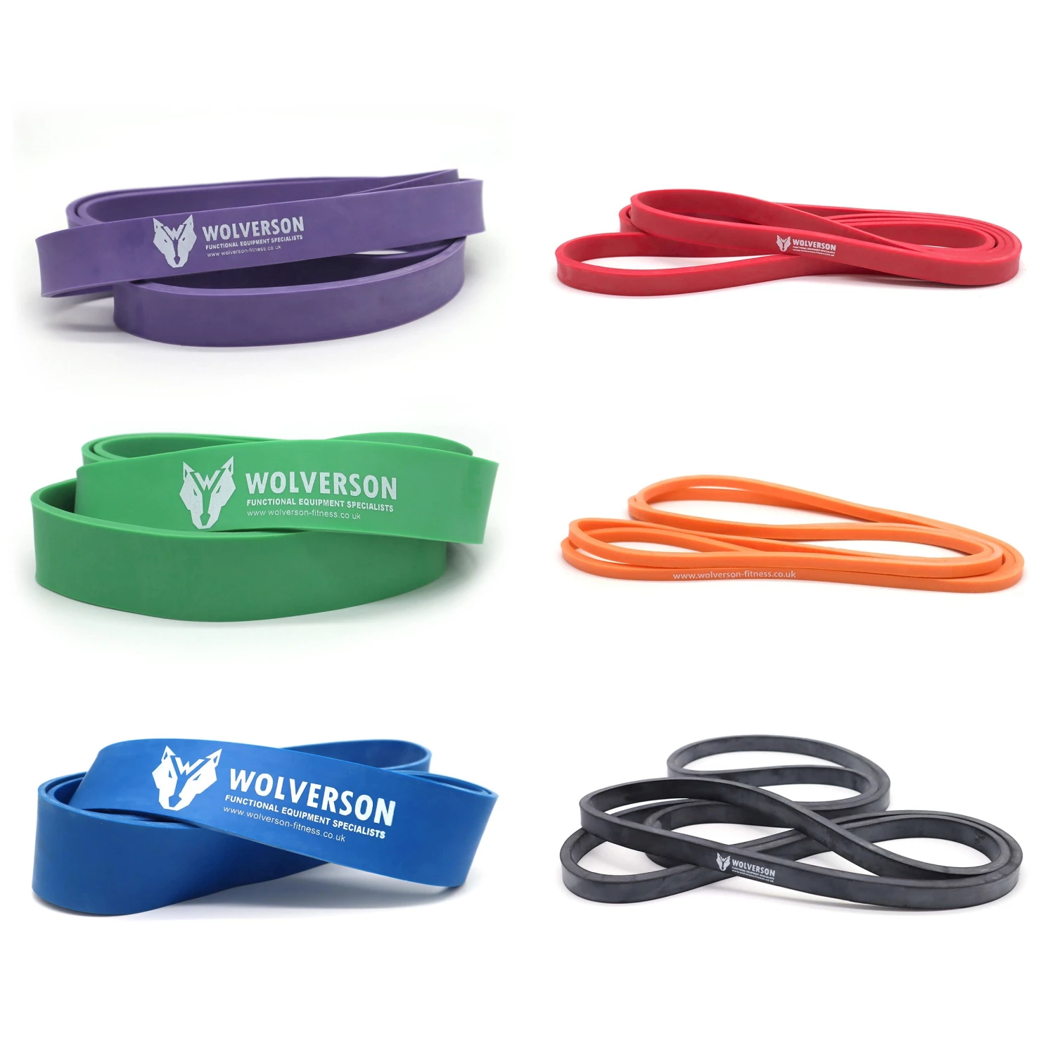Wolverson Fitness Wolverson Power / Resistance Bands New Gear 13 Wolverson Fitness Wolverson Power / Resistance Bands New Gear