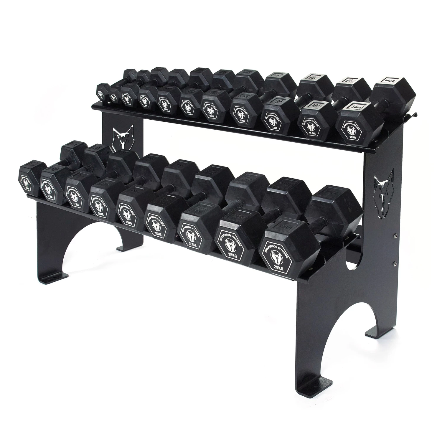 Wolverson Fitness Wolverson Hex Dumbbell Rack 3 Wolverson Fitness Wolverson Hex Dumbbell Rack