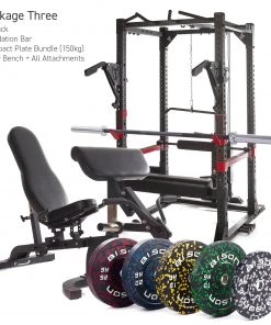 Wolverson Fitness New Gear Ultimate Lifting Setup